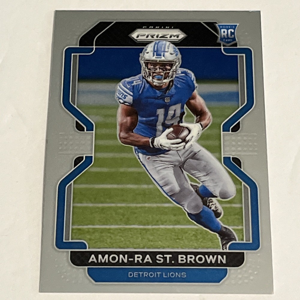 2021 Panini Prizm - Rookie #358 Amon-Ra St. Brown (RC)