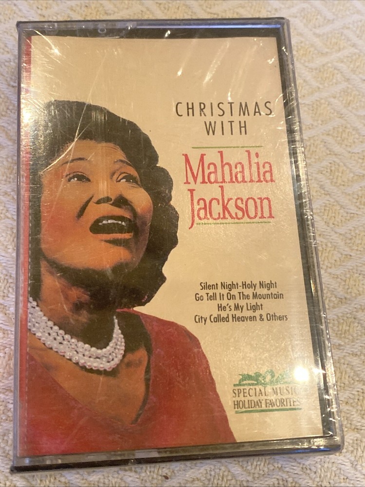 Christmas With Mahalia Jackson (Gospel Cassette) NEW