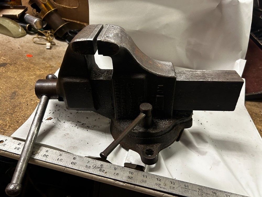 MACHINIST DrWy TOOLS LATHE Machinist Columbian No 603 - 1/2 Bench Vise