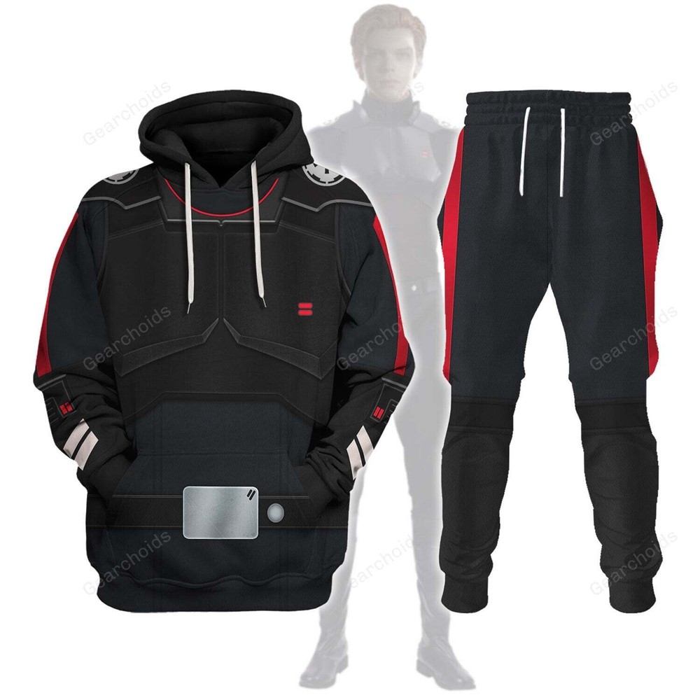 Star Wars Inquisitor Armor Costume Hoodie and Sweatpants Set SWHS85