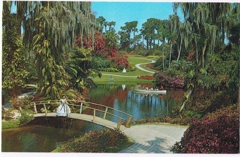 Florida Postcard Winter Haven Cypress Gardens Polk County