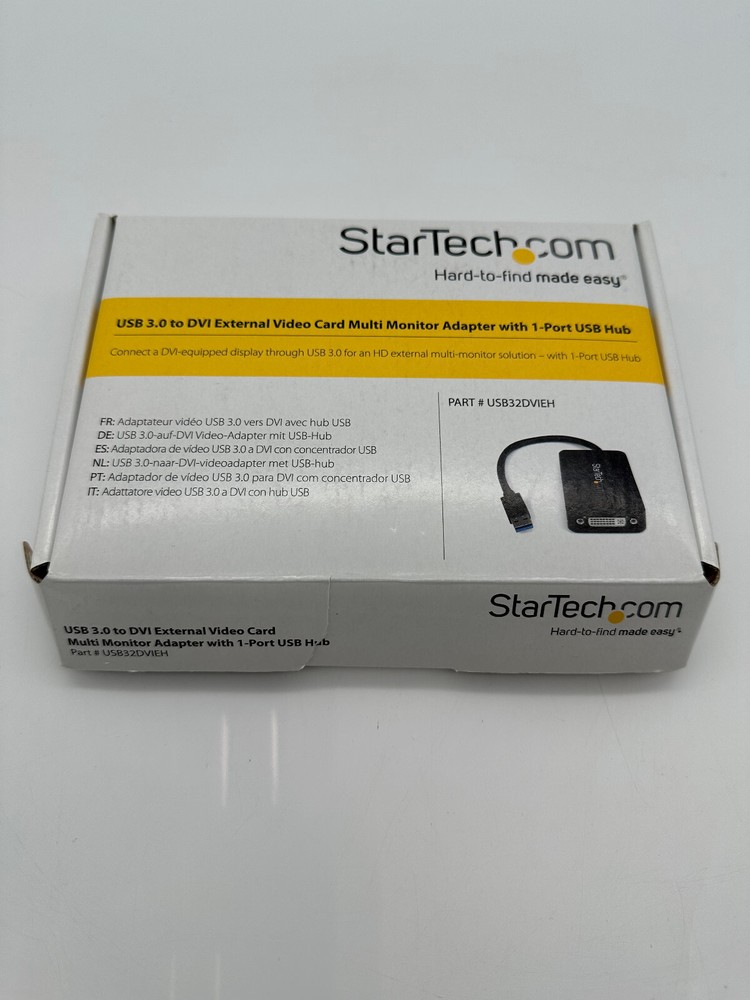 StarTechcom (USB32DVIEH) USB 3.0 to DVI External video