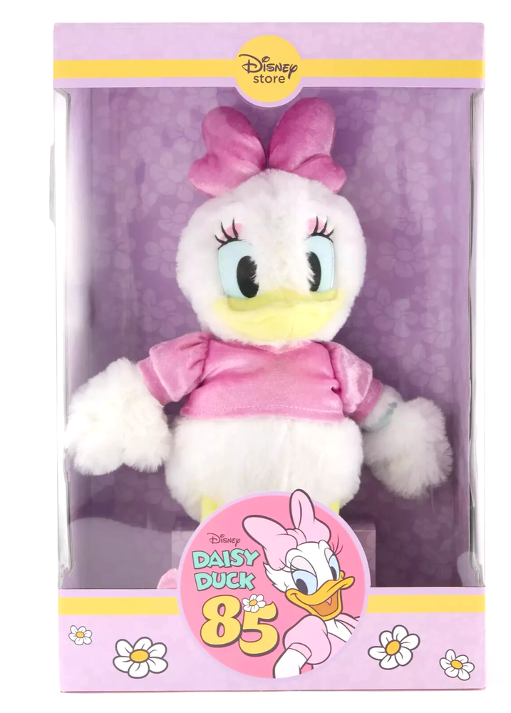 Disney Daisy Duck 85th Anniversary Soft Plush Toy New
