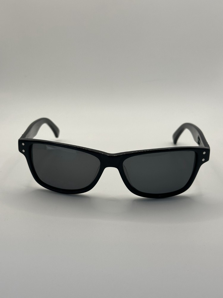 Vera Bradley Sherry (081) Mens Black Frame Gray Lens Square Full Rim Sunglasses