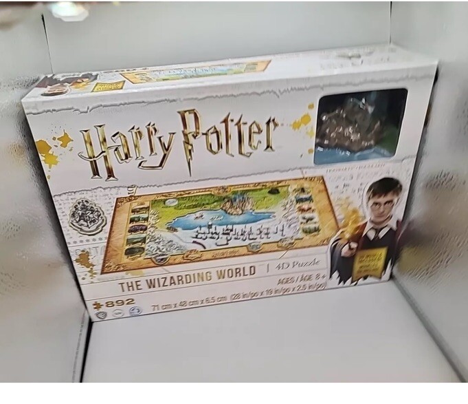 Harry Potter The Wizarding World 4D Puzzle 892 Pieces 3 Layers Collector