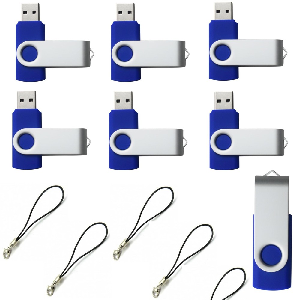 lcwamy 8GB USB Flash Drives 100 Pack Bulk Storage Thumb Drives