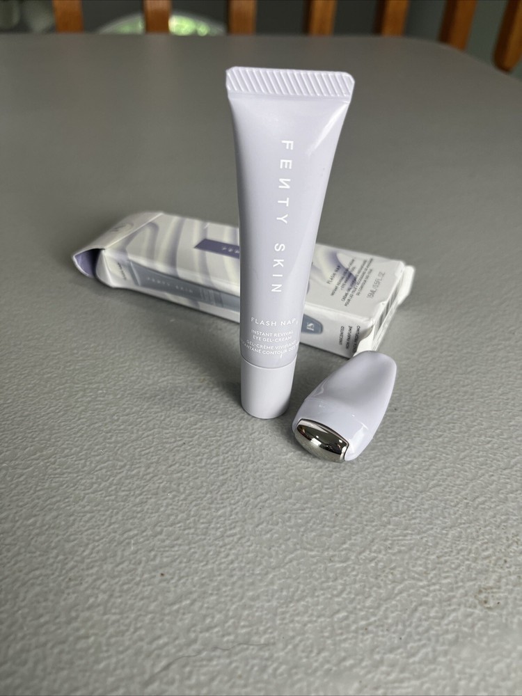 Revive Eyes Instantly with Fenty Skin Eye Gel Cream + Massage Tool by Rihanna