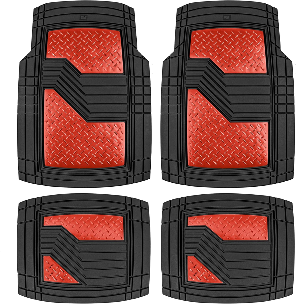 ® Diamondshield™ Rubber Floor Mats for Cars Trucks Suvs, All Weather Protection