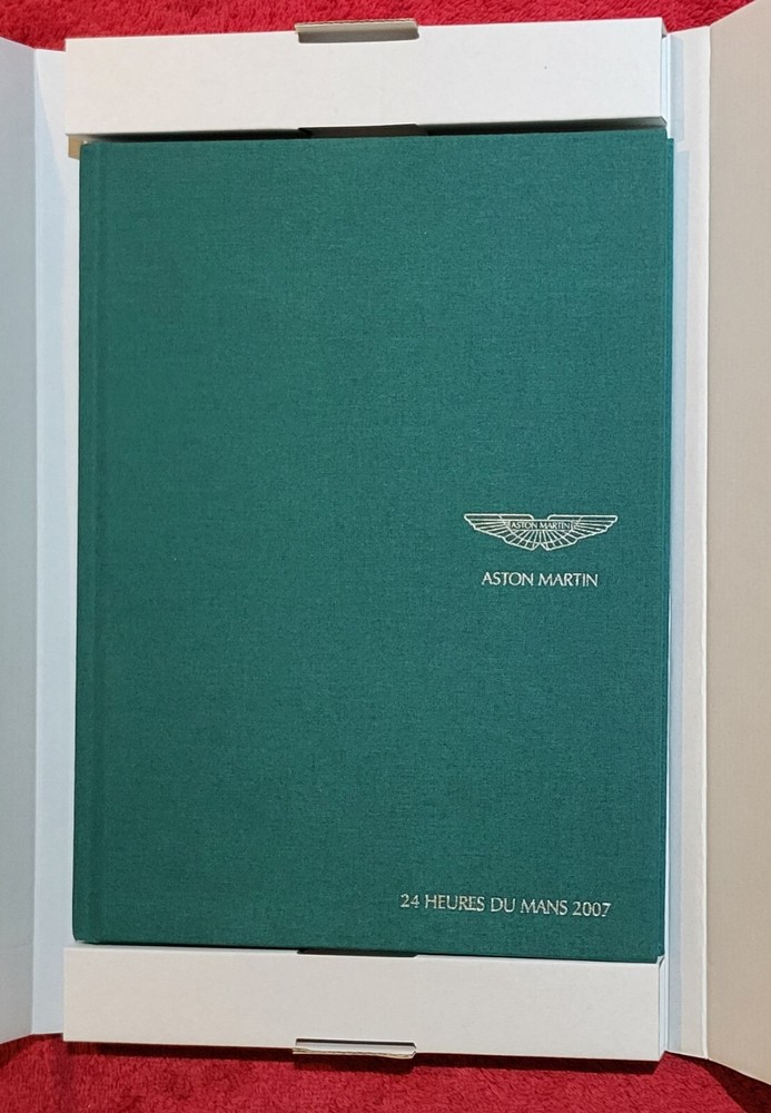 ASTON MARTIN 24 HOURS LE MANS 2007 DBR9 HARDBACK BOOK Brand New BOXED