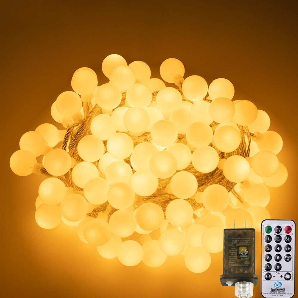 AWQ 200 LED Christmas Lights Christmas String Lights Decoration Lights for Ch...