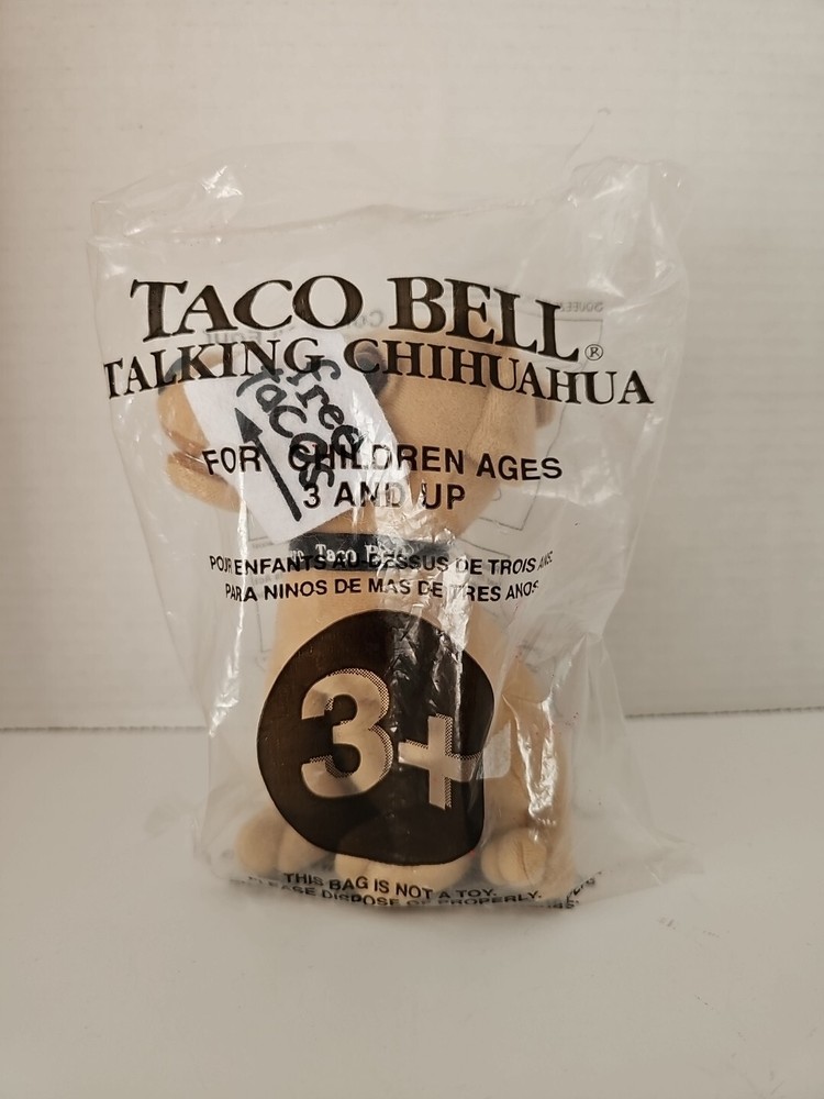 Taco Bell Talking Chihuahua Vintage New in Original Package