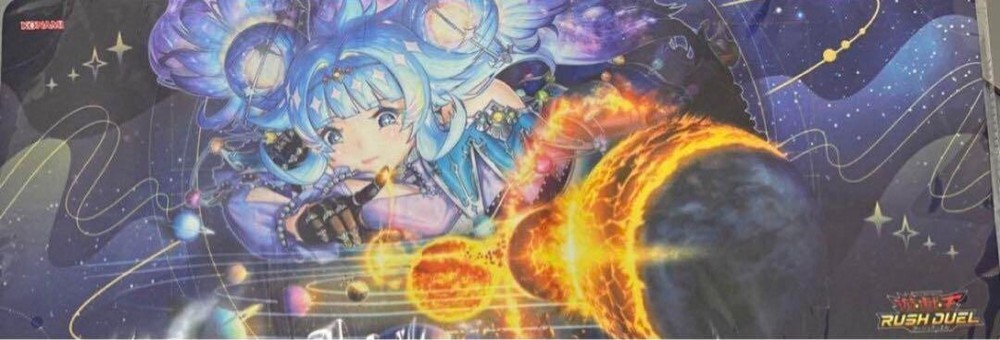 Yugioh Rush Duel Jest of the Cosmos Princess Playmat Official 2024