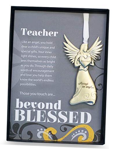 Beyond Blessed Angel Sentiment - Gift for Teacher/Teacher Appreciation Gift