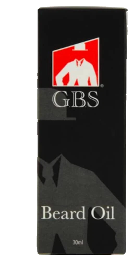G.B.S Beard Oil in Glass Bottle with Dropper Skin Conditioning Formula New 29ml-image