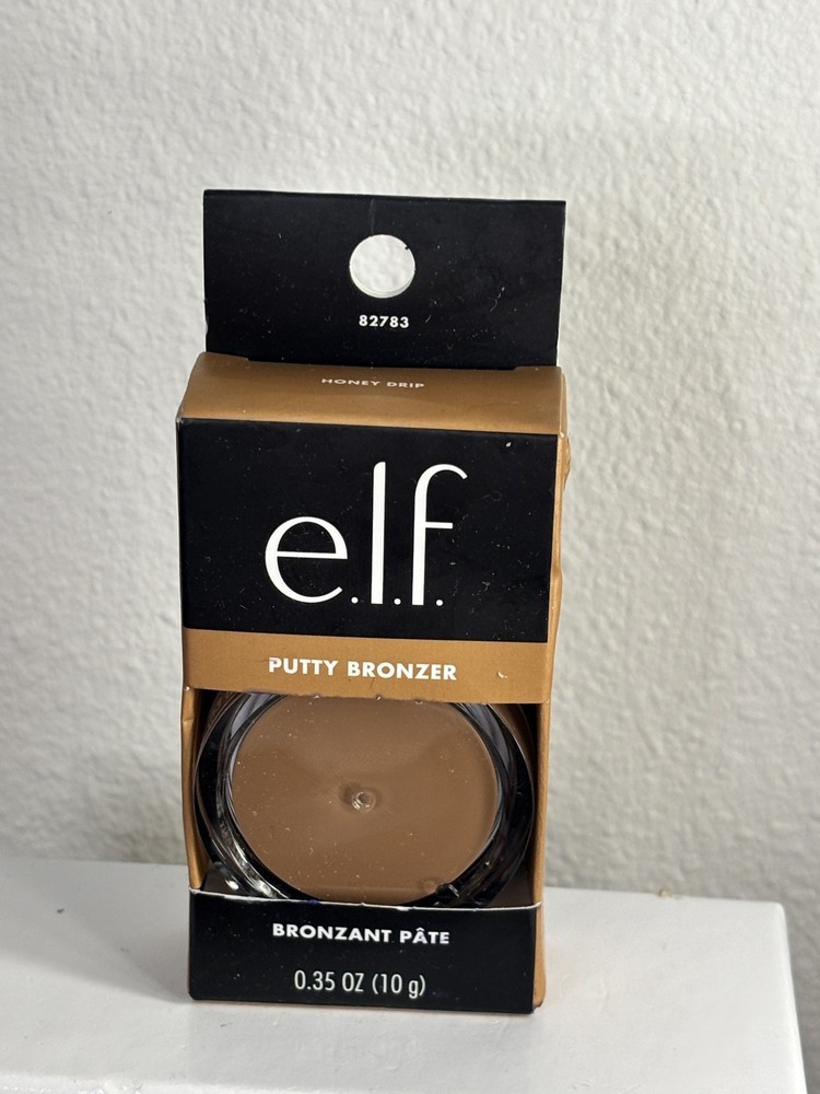 e.l.f. Putty Bronzer in Honey Drip with Argan Oil & Vitamin E 0.35 oz New In Box