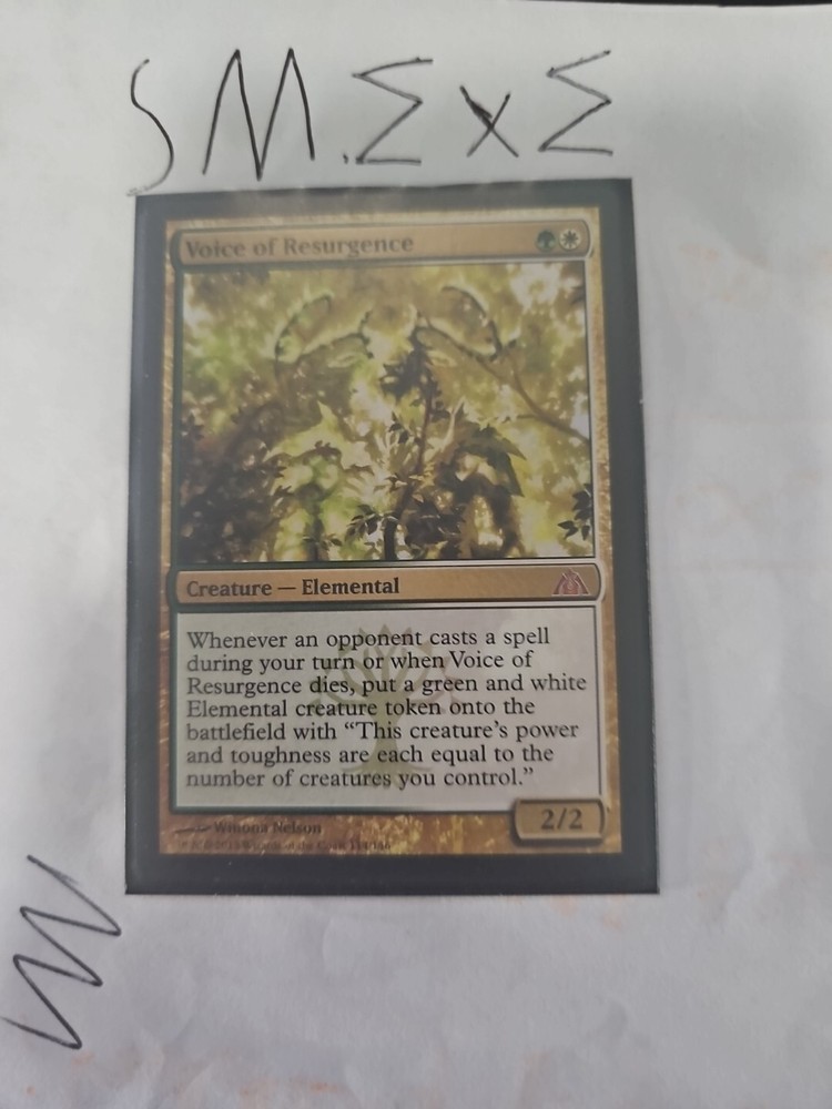 Voice of Resurgence Dragon's Maze MTG Card-image