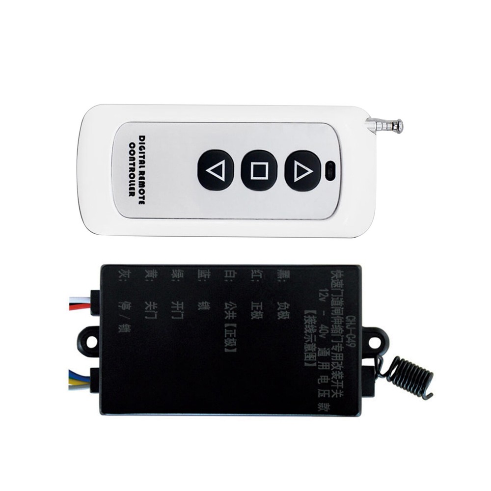 NEW DC12-40V Wireless Remote Control Relay Switch RF Transmitter Receiver