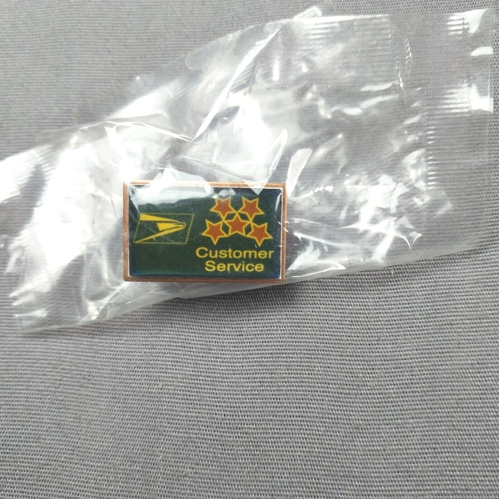 USPS Customer Service New Lapel Hat Jacket Pin-image