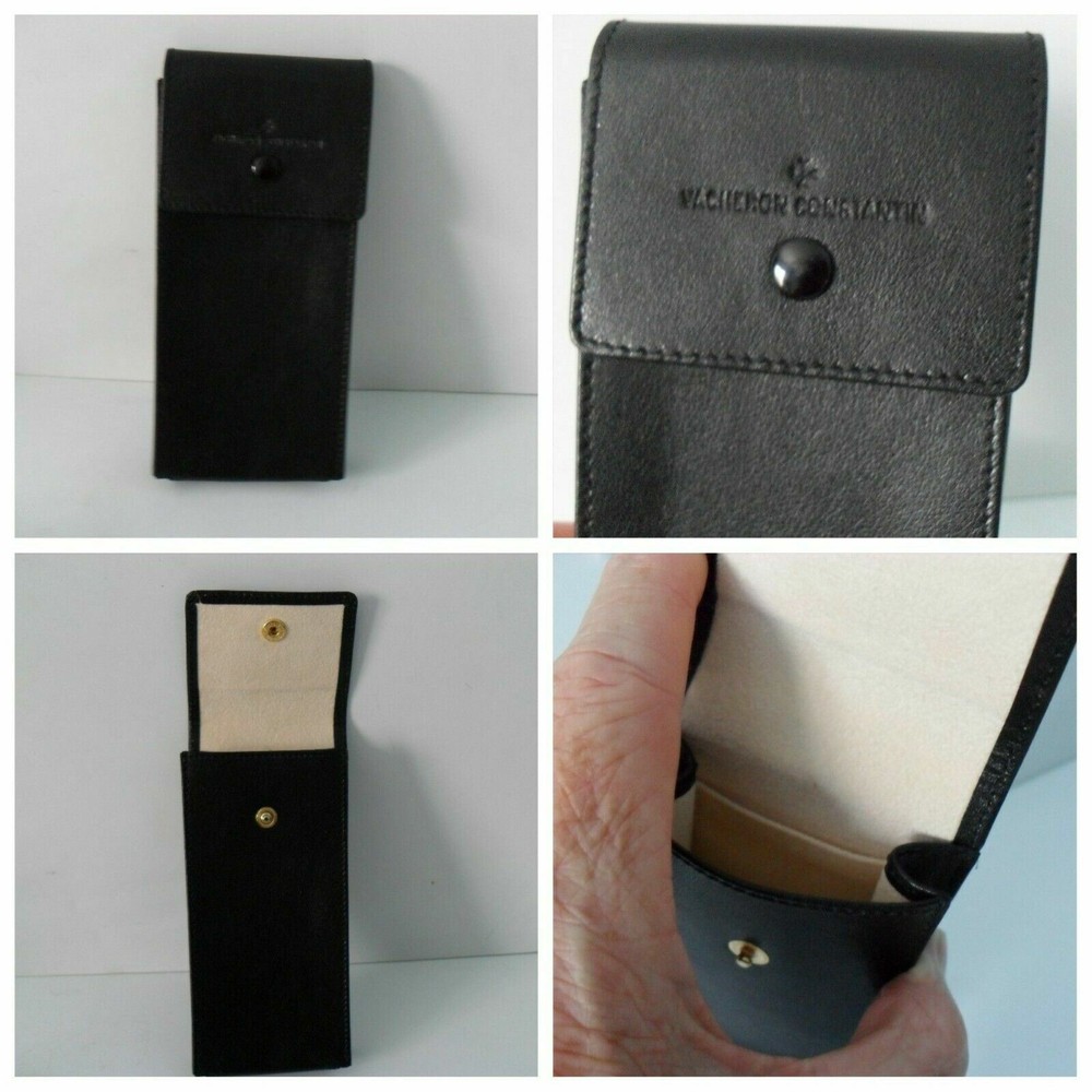 Vacheron Constantin Genuine Calfskin Leather Watch Travel Case Brand New