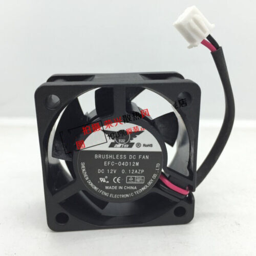 1PCS New Jie cold EFC-04D12M mute chassis cooling fan