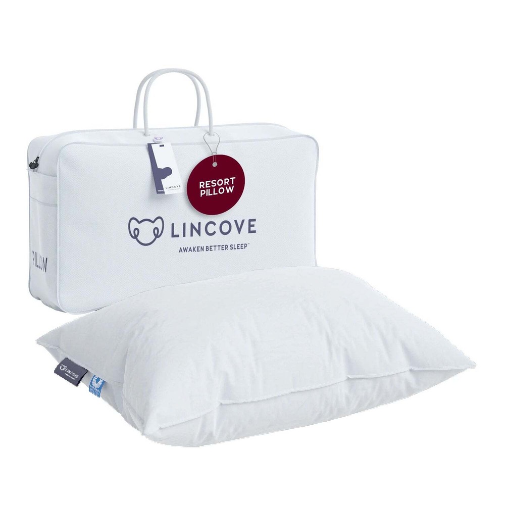 Lincove Down Alternative Bed Pillows - Neck Support for Comfortable Sleep