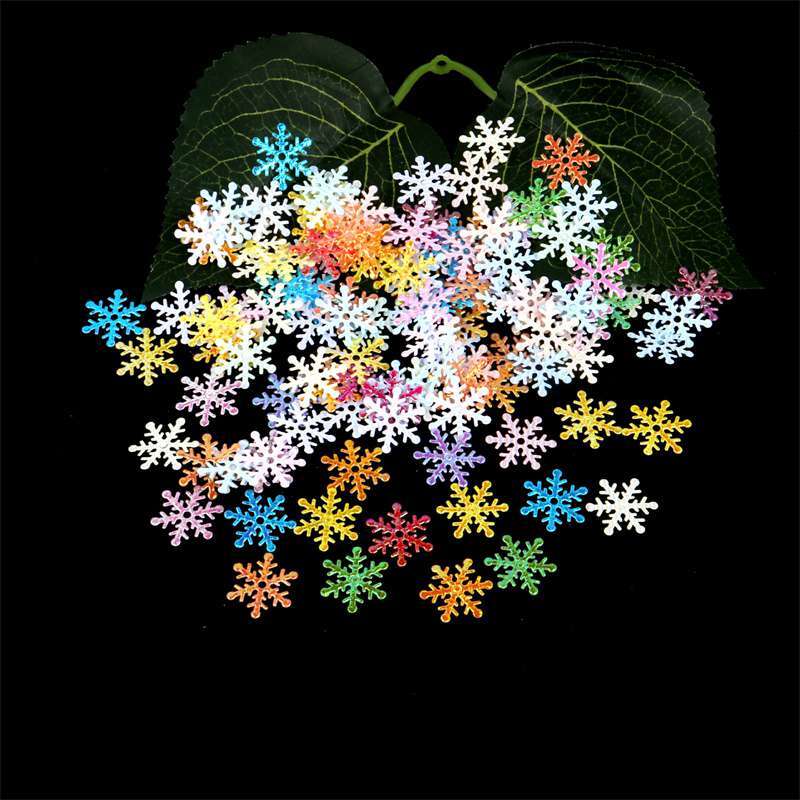 Paper Scrap DIY Fake Snowflake Cross-Border Accessories Wedding Party Christmas-image