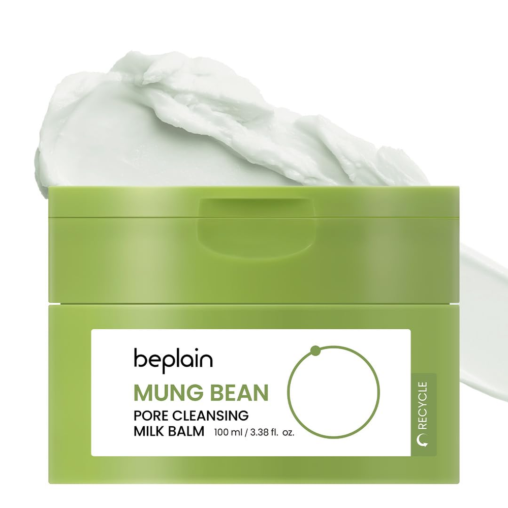 Korean Fragrance-Free Mung Bean Pore Cleansing Milk Balm 100ml