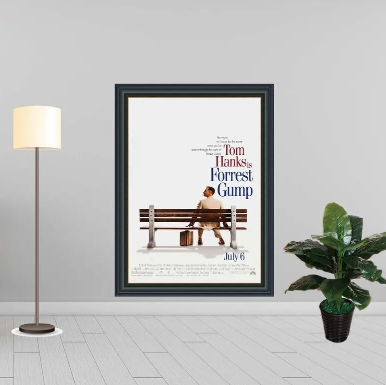 Forrest Gump 1994 Movie Poster Print - Vintage Film Art Decor for Home