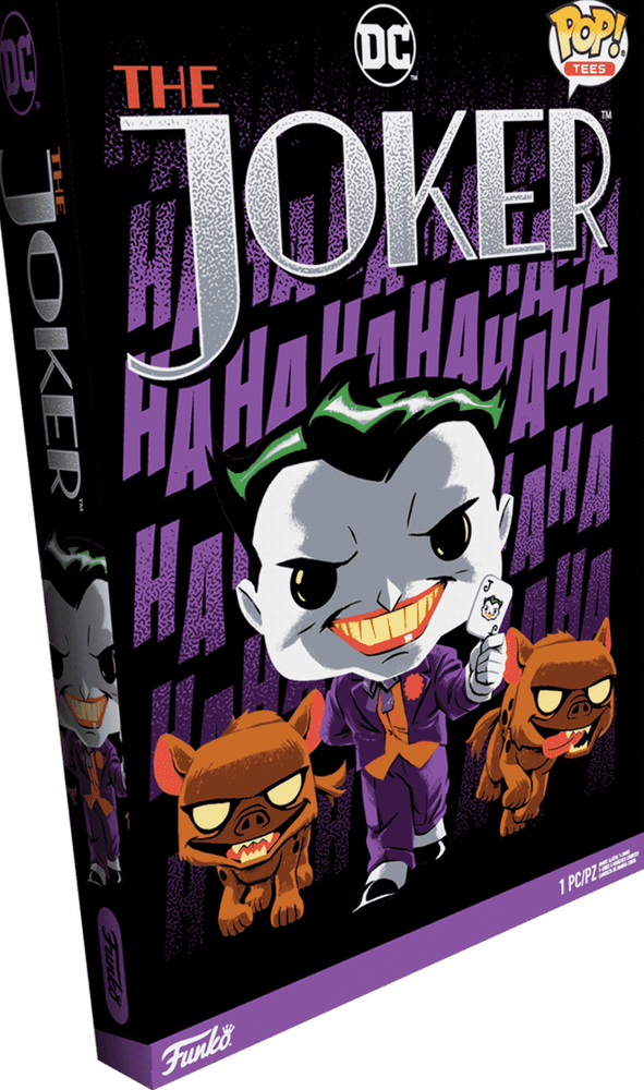 The Joker Adult Black Funko Pop! Boxed Large T-Shirt