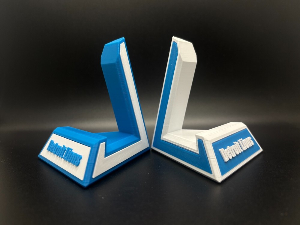 Custom Sports Card Display Stand with Team Name and City Personalization  -image