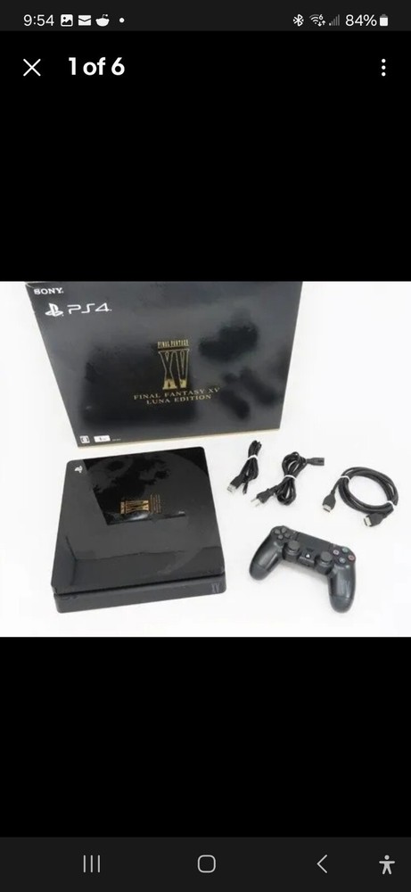 Final Fantasy Xv Limited  Edition Console