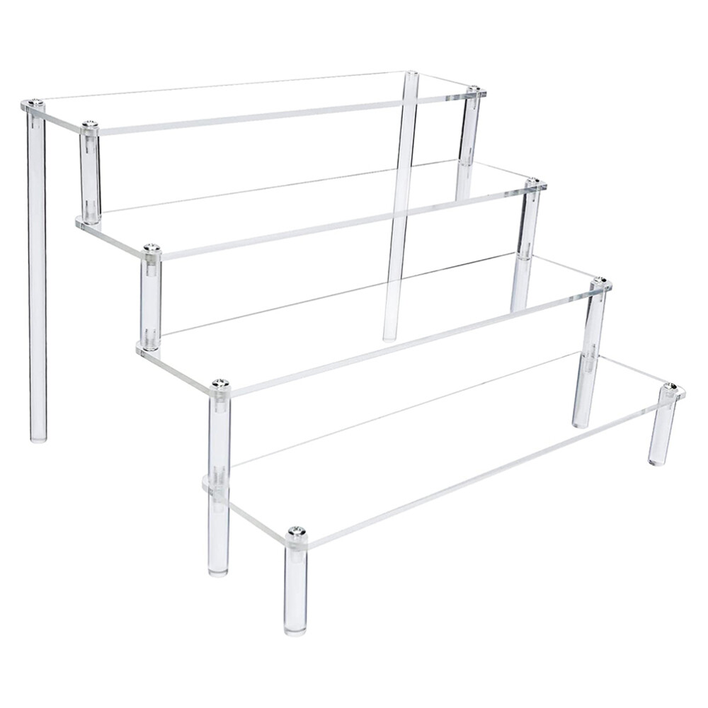 Acrylic Shoe Riser Clear Acrylic Rack Cupcakes Stand Cabinet