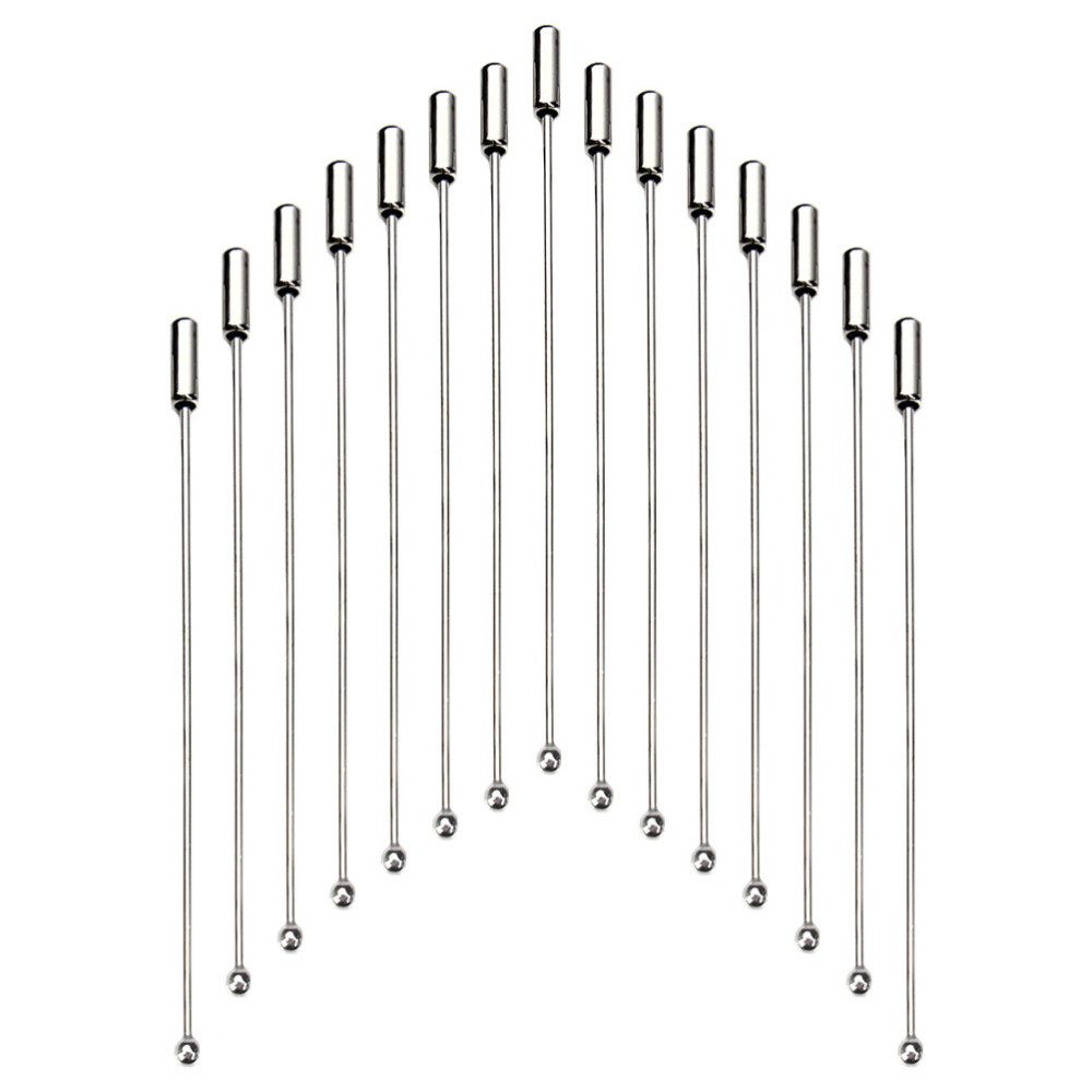 40 Pcs Brooch Pins for Crafts Lapel Dress Brooches Flat Stitch Safety Miss Man