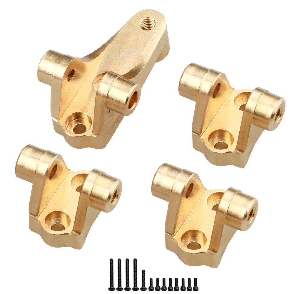 TRX4 Axle Suspension Brass Panhard Mount Kit with Link Mounts
