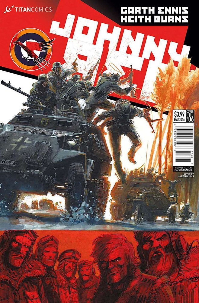 Johnny Red (2nd Series) #6B VF/NM; Titan | Garth Ennis - we combine shipping