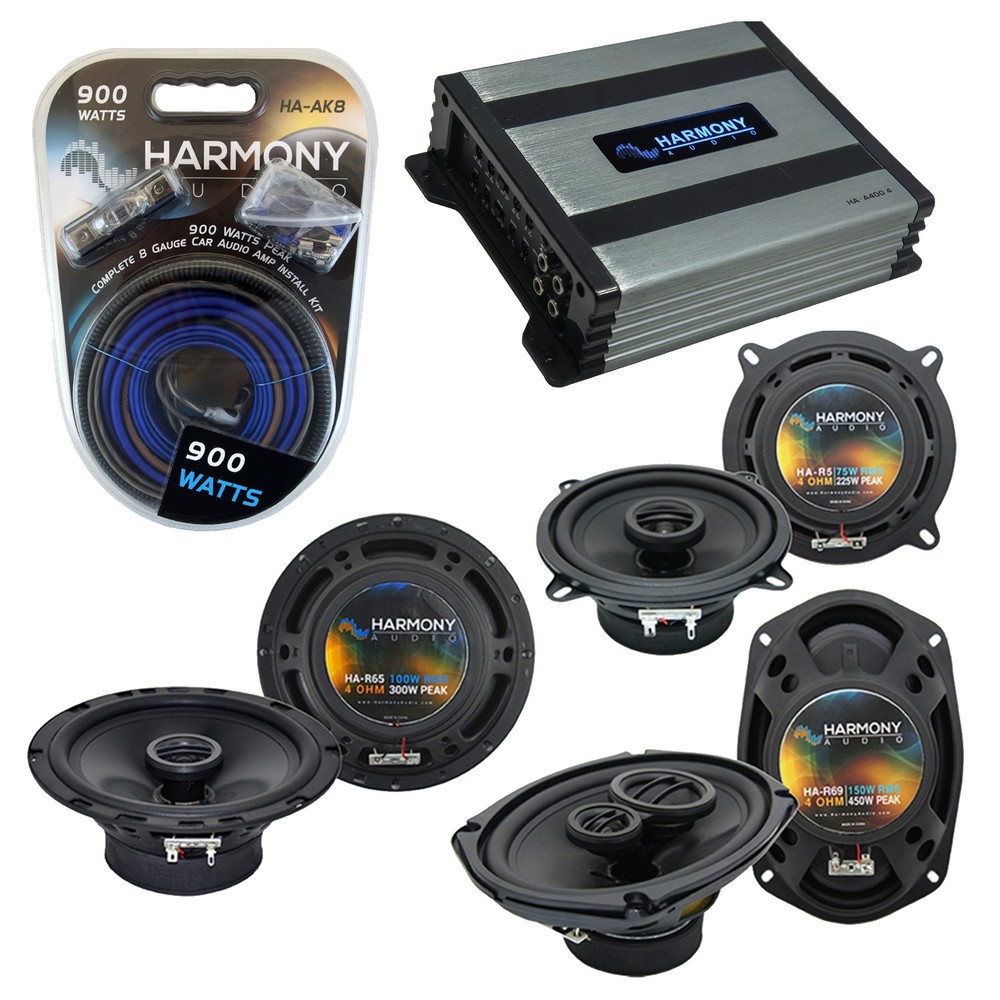 Volvo V70/Cross Country/XC70 05-07 Speaker Upgrade Harmony Speakers & HA-A400.4