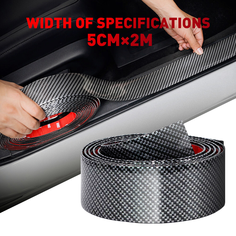 5CMx2M Black Car Door Transparent Sticker Body Anti Scratch Protector Waterproof
