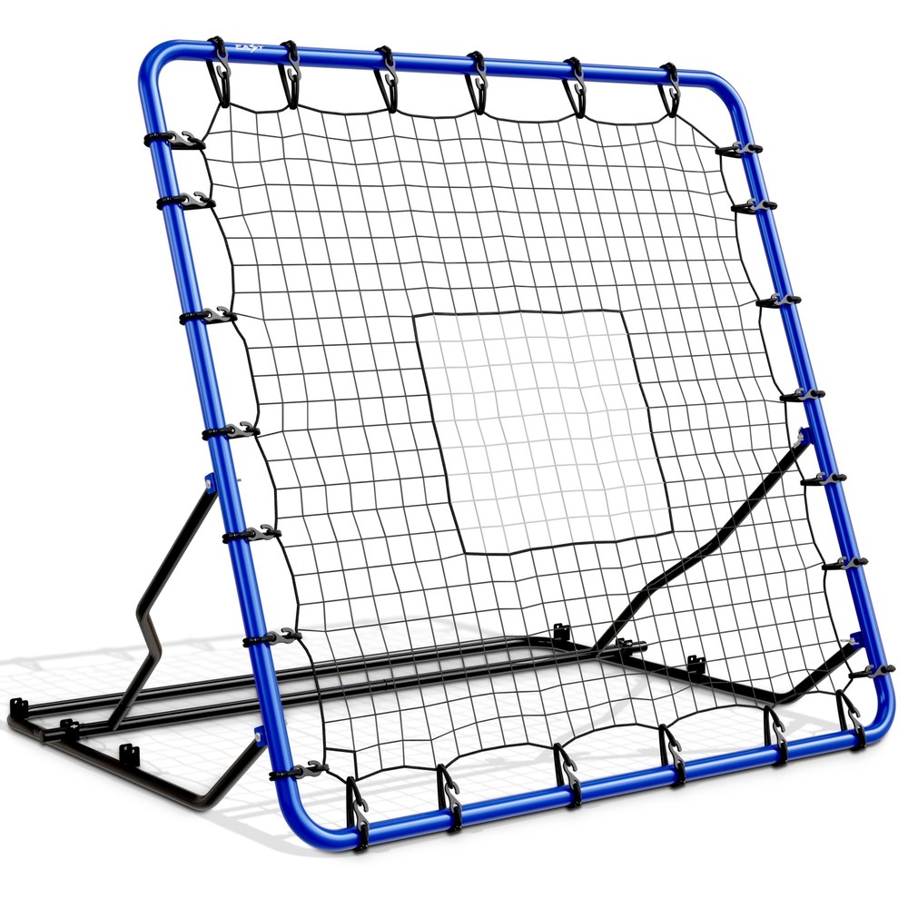Volleyball Rebounder Net - Adjustable Volleyball Practice Net w Robust Steel ...