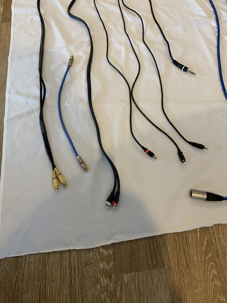 14 Miscellaneous Audio Cables...NOW at a Ridiculous ''BUY NOW