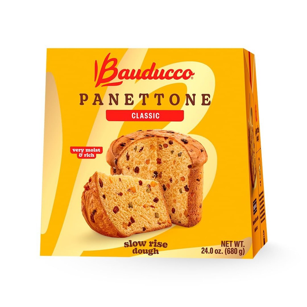 Bauducco Classic Panettone - Moist & Fresh Holiday Cake - Traditional Italian...
