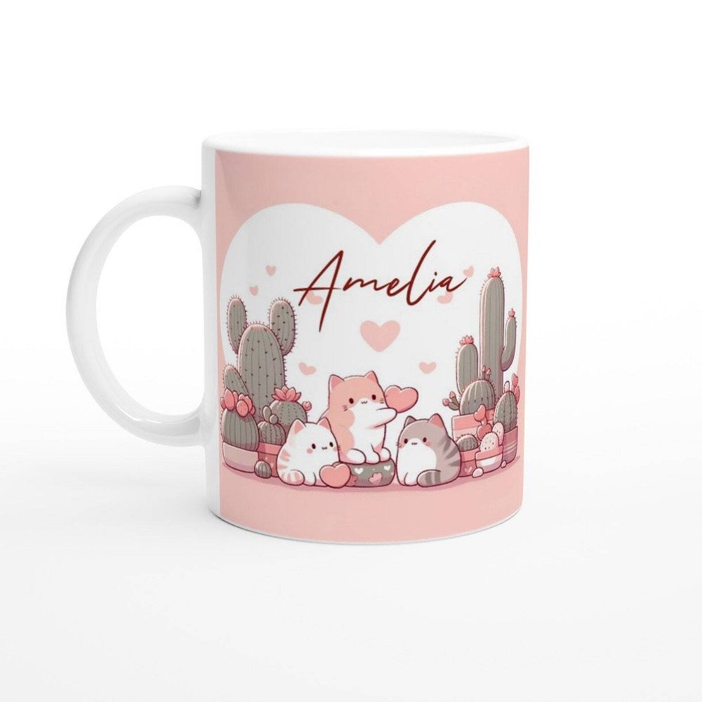 Personalized Valentine's Day Mug / Plant Lovers Gift / Lover Anniversary Gifts I