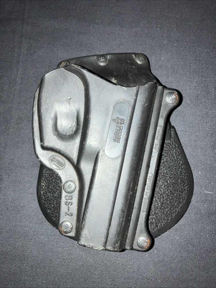 BS-2 FOBUS Paddle Gun Holster For Bersa Thunder . 380 Firestorm .380