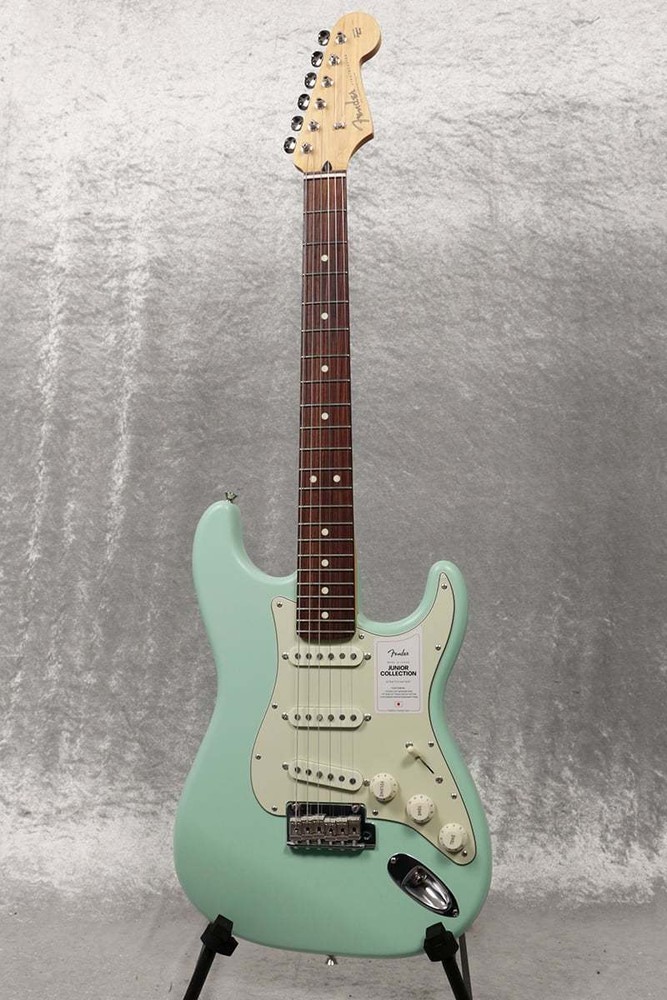 Fender Made in Japan Junior Collection Stratocaster Rosewood Satin Surf Green