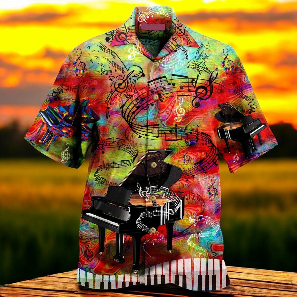 Music Staves Guide You To The World Piano Lovers Hawaiian Shirt