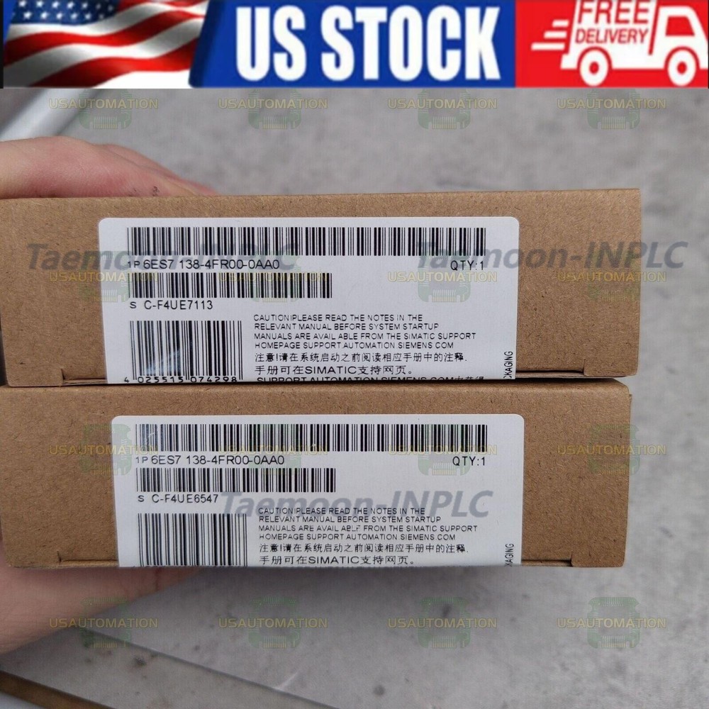 1pc Siemens 6ES7 138-4FR00-0AA0 6ES7138-4FR00-0AA0 Electronics module f. ET200S