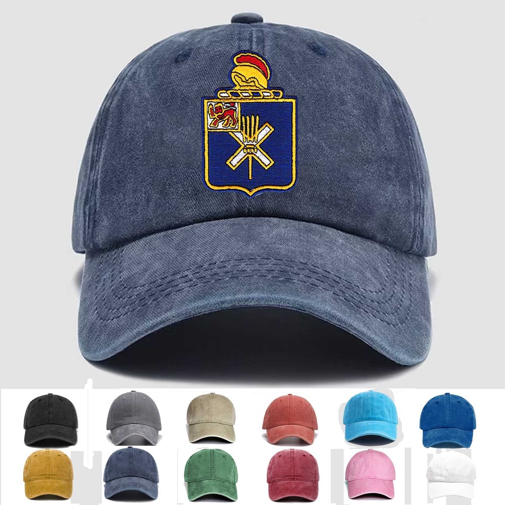 Custom Embroidered Hat 32nd Infantry Regiment, Veteran Cap, Trucker Hat, Gift