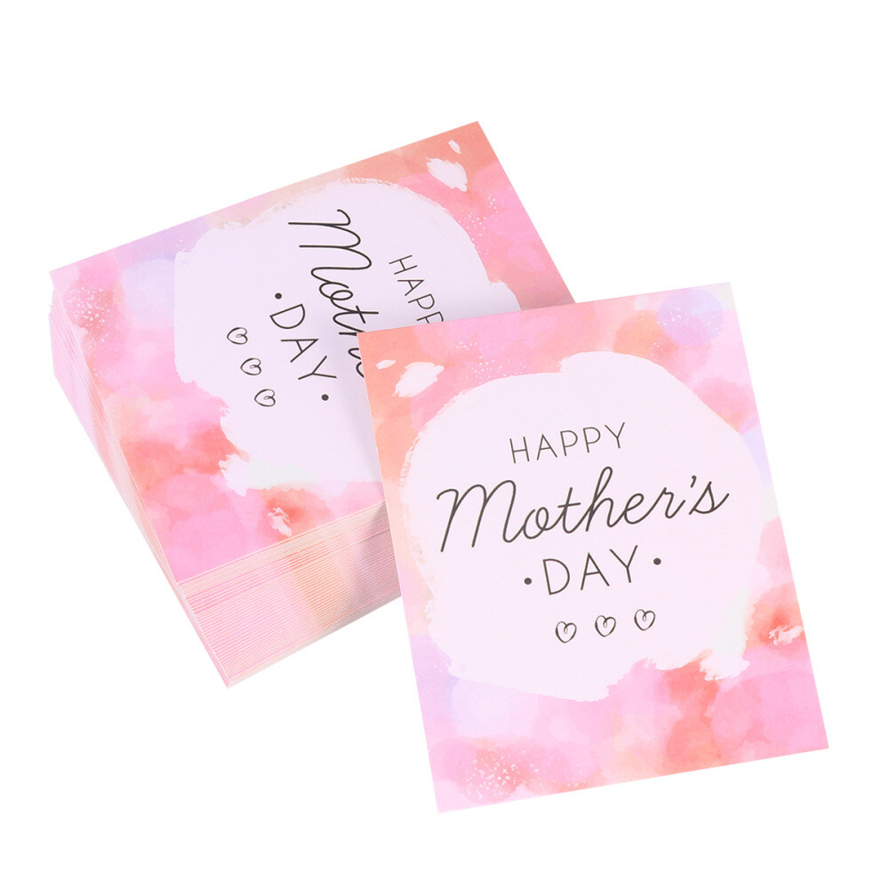 50 Pcs Mother' S Greeting Cards Greeting Cards Assortment Decorative Cards