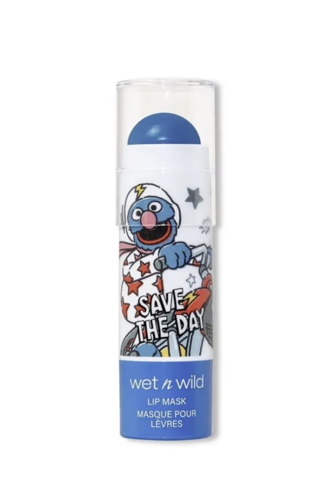 Wet N Wild Sesame Street Grover Save The Day Lip Mask New Sealed