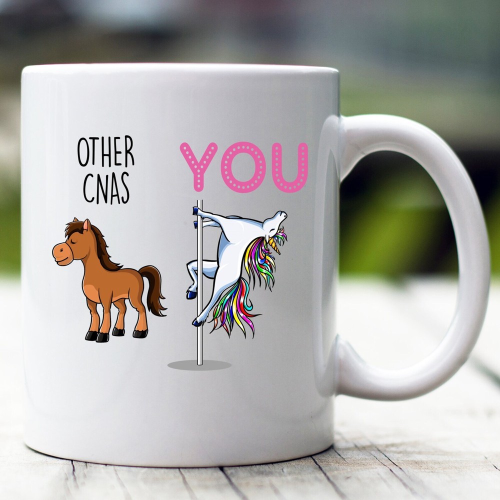 Funny Unicorn CNA Coffee Mug - Perfect Gift for Nursing Assistants