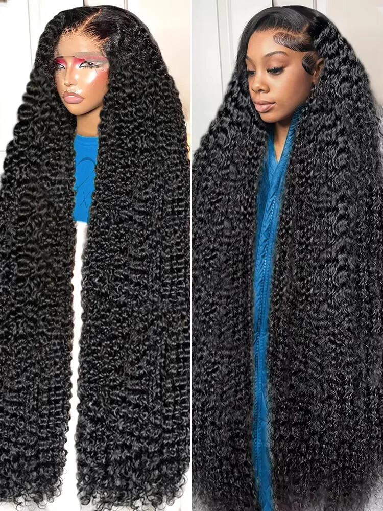 13x4 13x6 HD Lace Front Human Hair Wig Curly Glueless 5x5 Closure Brazilian Hair